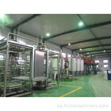 Planta de processament de llet de coco de capacitat automàtica completa